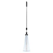 Leaf Rake, 15 Metal Tines, Adjustable Garden Rake for Lawns with 19-57 cm Wide Head and 81.3-160 cm Long V952-YPDPJS823INCHS6JN001V0