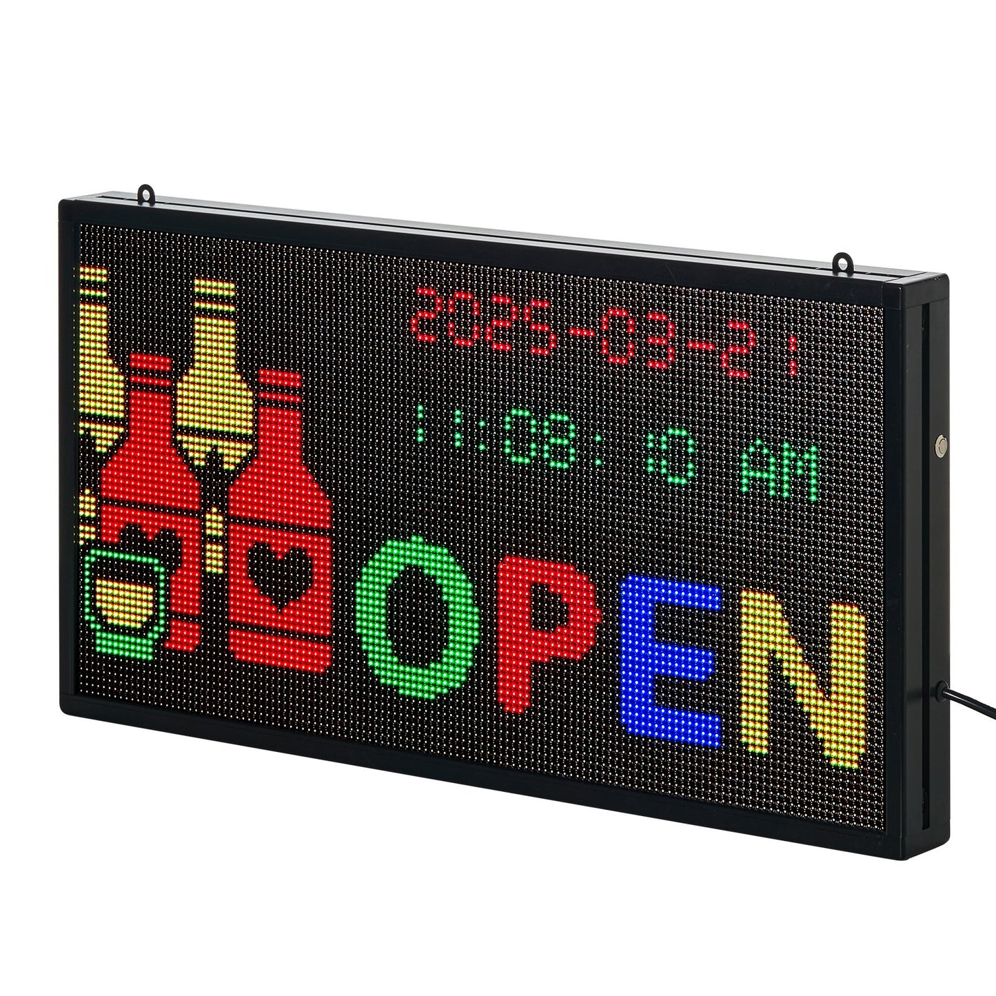 27x14in Programmable LED Sign Digital Scrolling Display Board P5 Fullcolor V952-YPGDGGP27X14UGXN8001V3
