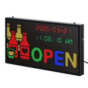 27x14in Programmable LED Sign Digital Scrolling Display Board P5 Fullcolor V952-YPGDGGP27X14UGXN8001V3