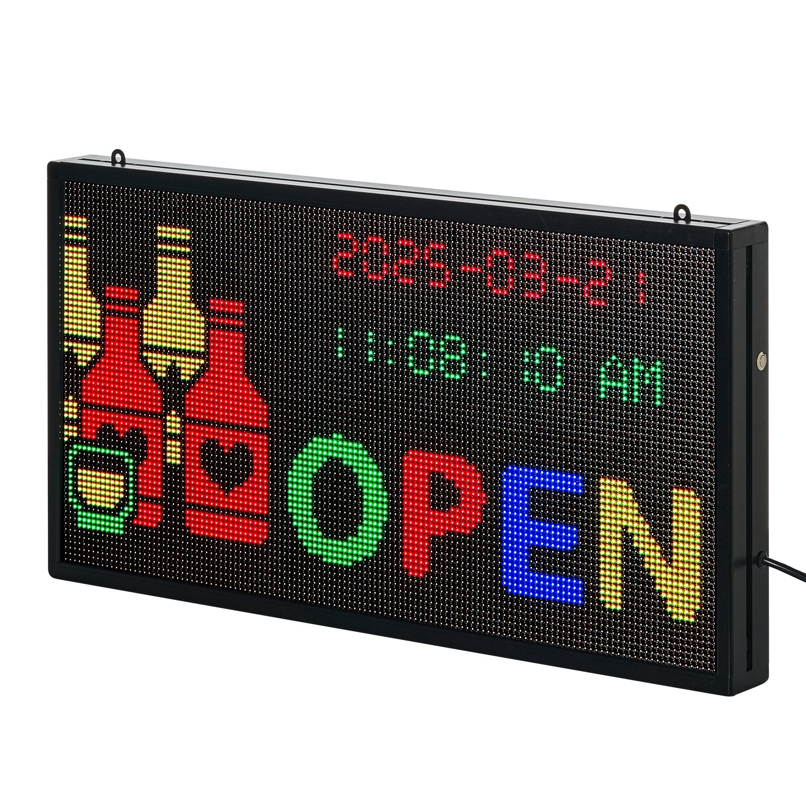 27x14in Programmable LED Sign Digital Scrolling Display Board P5 Fullcolor V952-YPGDGGP27X14UGXN8001V3