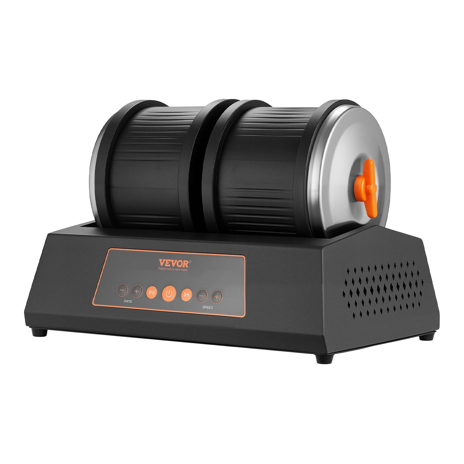 Rock Tumbler Kit, 8 lbs Rock Polishing Kit, 4 Speed Settings 9-Day Polishing Timer Stone Polishing Kit, V952-YSDMJHS4DDSJNL4HX001V3