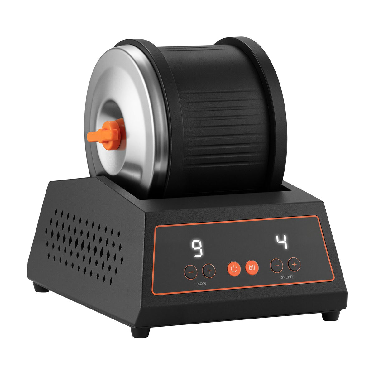 Rock Tumbler Kit, 4lbs Rock Polishing Kit, 4 Speed Settings 9-Day Polishing Timer Stone Polishing Kit, V952-YSDMJHS4DDSJTPGYE001V3
