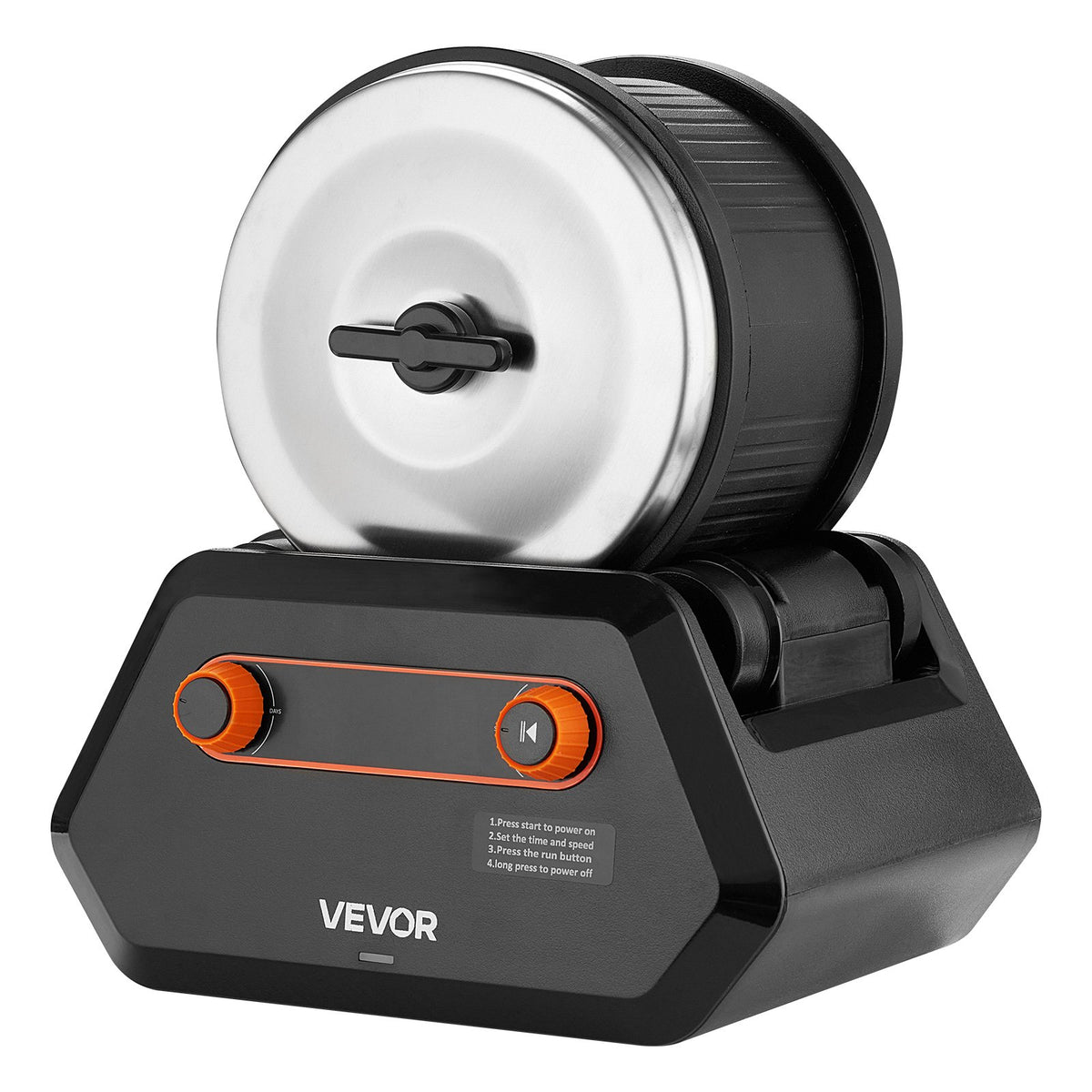 Rock Tumbler Kit, 3 lbs Rock Polishing Kit, 4 Speed Settings 9-Day Polishing Timer Stone Polishing Kit, Rock V952-YSDMJHS4DDSSLJ6MU001V3