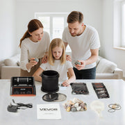 Rock Tumbler Kit, 2 lbs Rock Polishing Kit, 4 Speed Settings 9-Day Polishing Timer Stone Polishing Kit, Rock V952-YSDMJHS4DDSST0A1P001V3