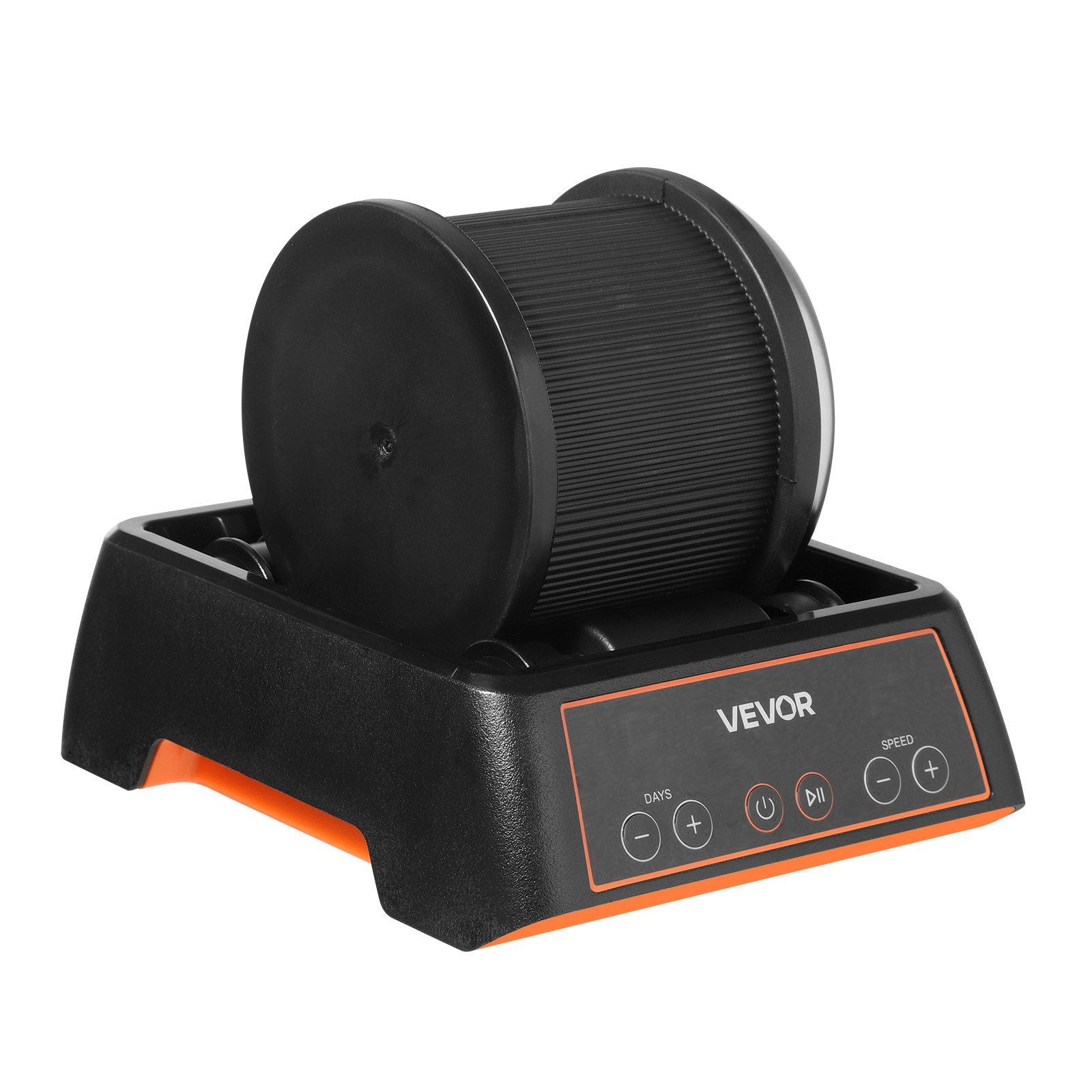 Rock Tumbler, 0.45kg Rock Polishing Machine, Rocks Tumbling Kit with 4-Speed Adjustment, 1-9 Day Timer, V952-YSDMJHS4DDSSY72ED001V3