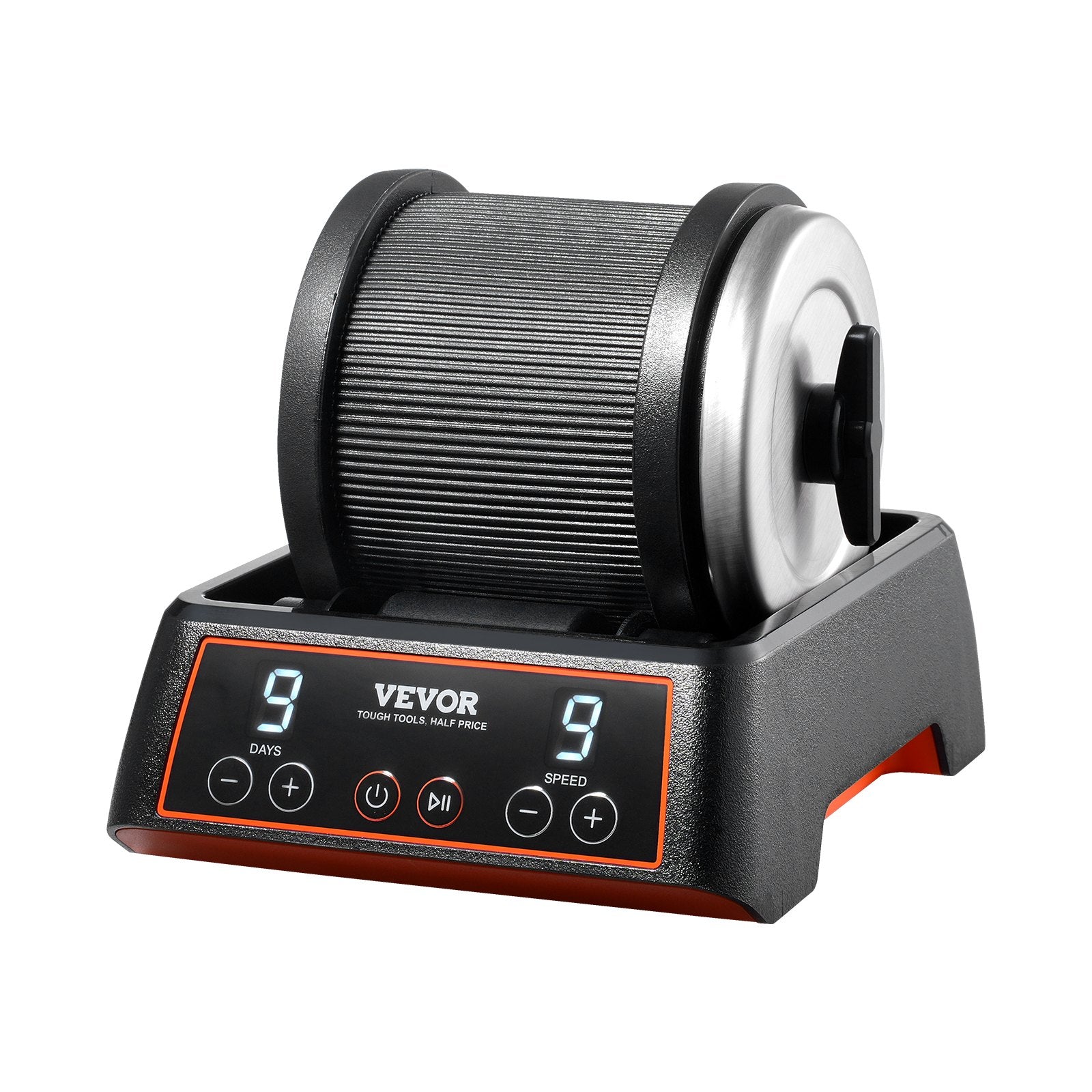 Rock Tumbler Kit, 2.5 lbs Rock Polishing Kit, 9 Speed Settings 9-Day Polishing Timer Stone Polishing Kit, V952-YSDMJHSSDKDZ8H48PV3
