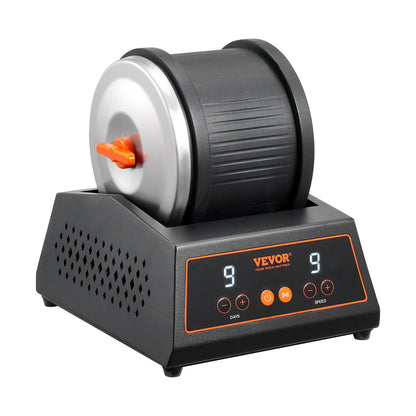 Rock Tumbler Machine 4 lbs Rock Polishing Kit 9 Speed 9-Day Timer Steel V952-YSDMJHSSDKDZQ5BWRV3