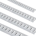 E Track Tie-Down Rail Kit, 24PCS 1524 mm E-Tracks Set Includes 8 Steel Rails & 8 O-Rings & 8 Tie-Offs with V952-YSDXE5FT32PCSRMMSV0