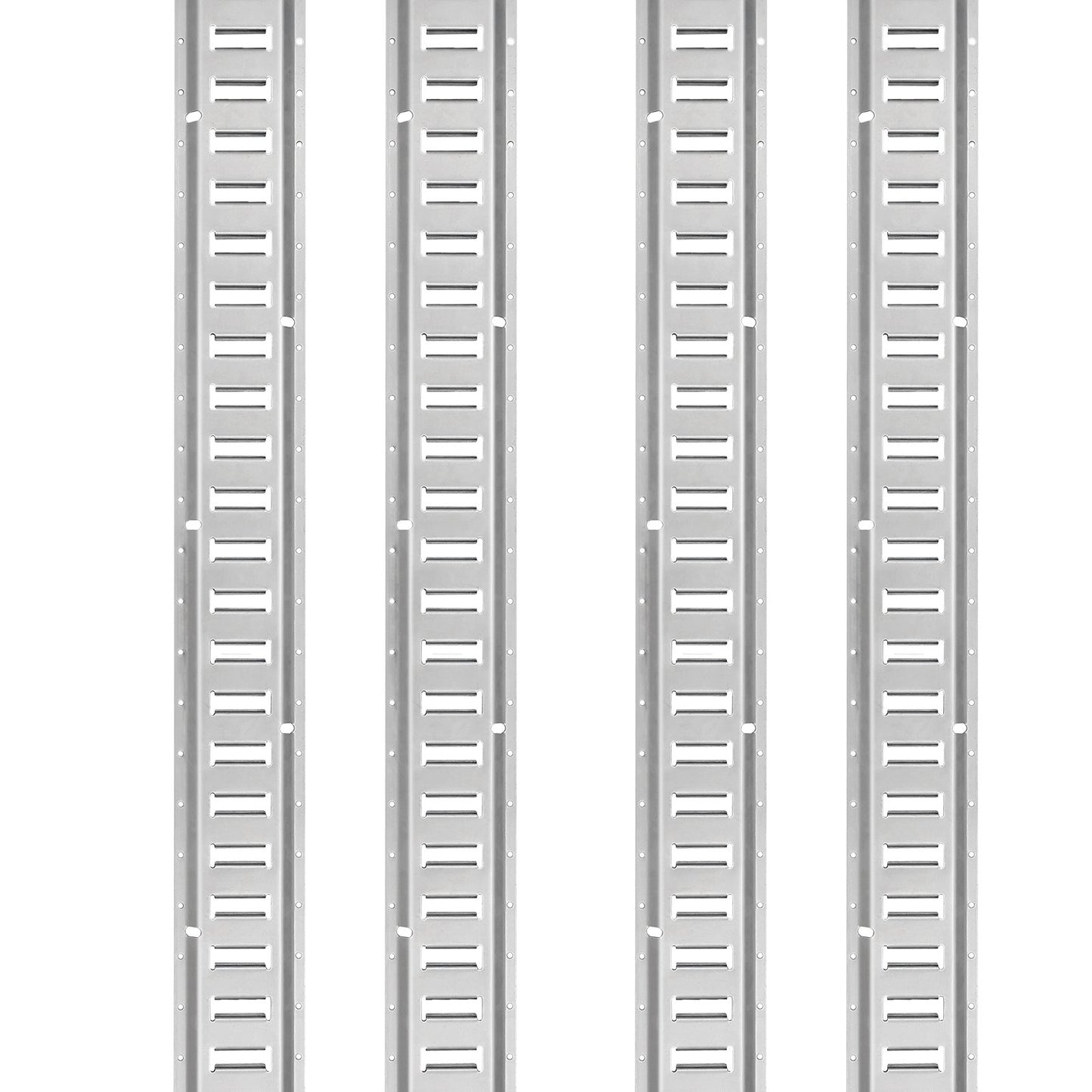 E Track Tie-Down Rail Kit, 24PCS 1524 mm E-Tracks Set Includes 8 Steel Rails & 8 O-Rings & 8 Tie-Offs with V952-YSDXE5FT32PCSRMMSV0