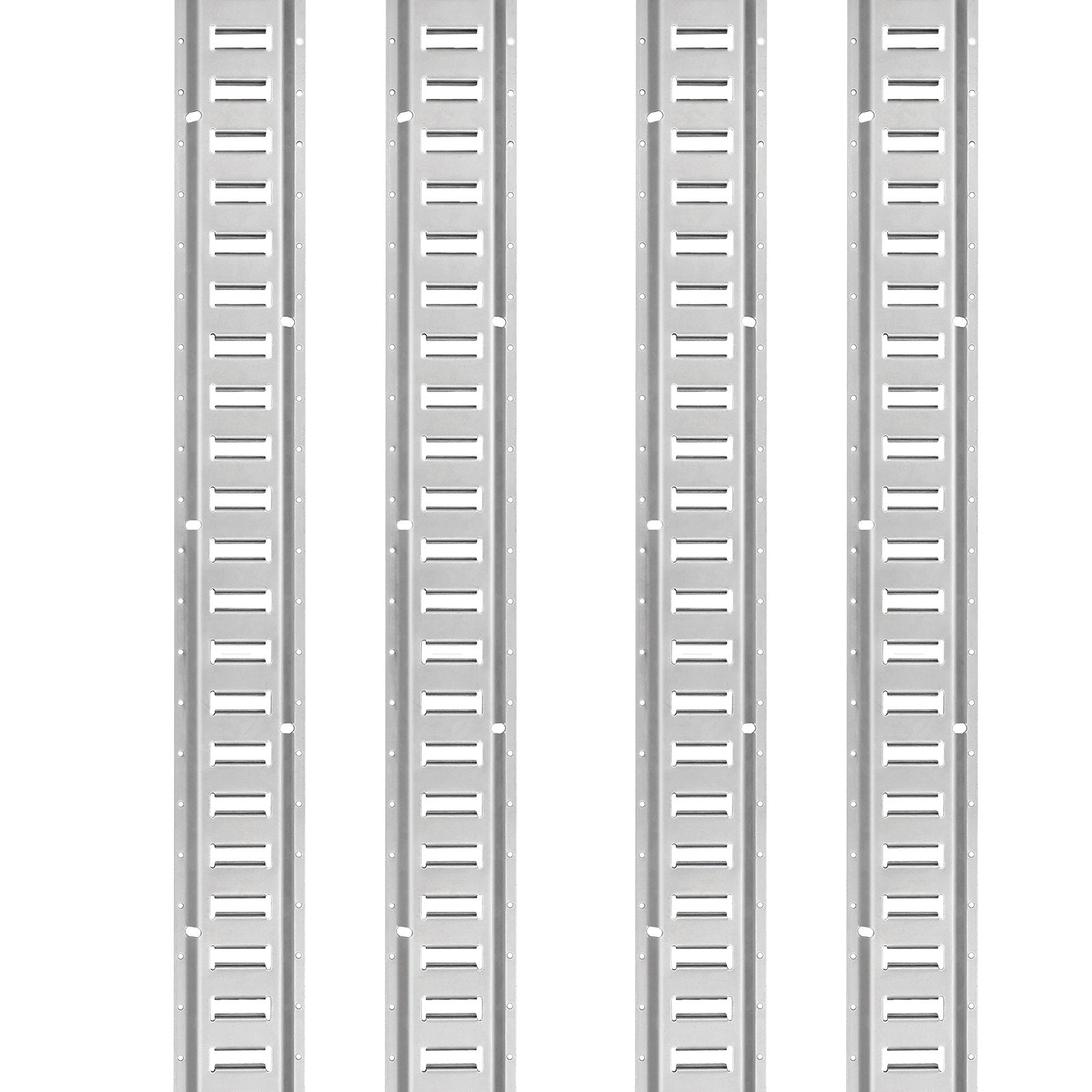 E Track Tie-Down Rail Kit, 24PCS 1524 mm E-Tracks Set Includes 8 Steel Rails & 8 O-Rings & 8 Tie-Offs with V952-YSDXE5FT32PCSRMMSV0