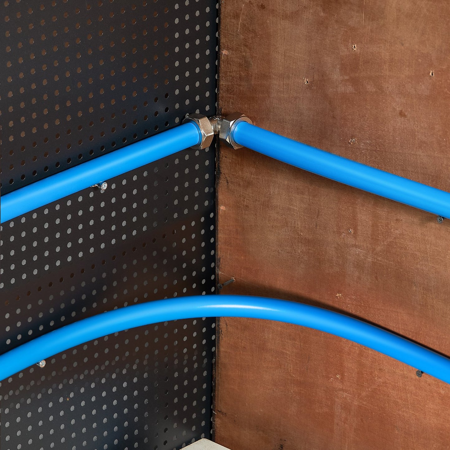 Air Compressor Line Kit, 100FT x 3/4", HDPE-Aluminum Compressed Air Piping System, Leak-Proof, V952-YSKQGDXT34INQP8IVV0
