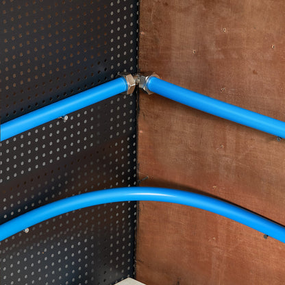 Air Compressor Line Kit, 100FT x 3/4", HDPE-Aluminum Compressed Air Piping System, Leak-Proof, V952-YSKQGDXT34INQP8IVV0