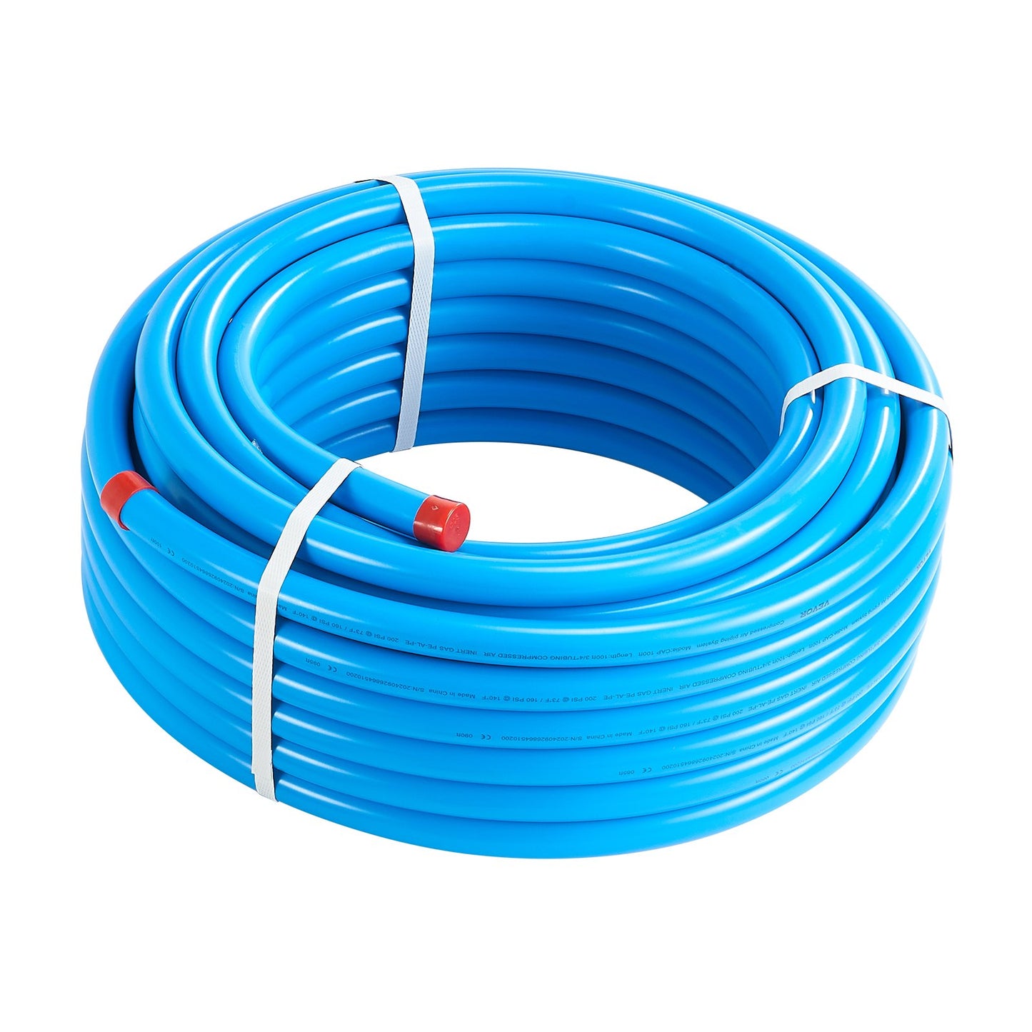 Air Compressor Line Kit, 100FT x 3/4", HDPE-Aluminum Compressed Air Piping System, Leak-Proof, V952-YSKQGDXT34INQP8IVV0