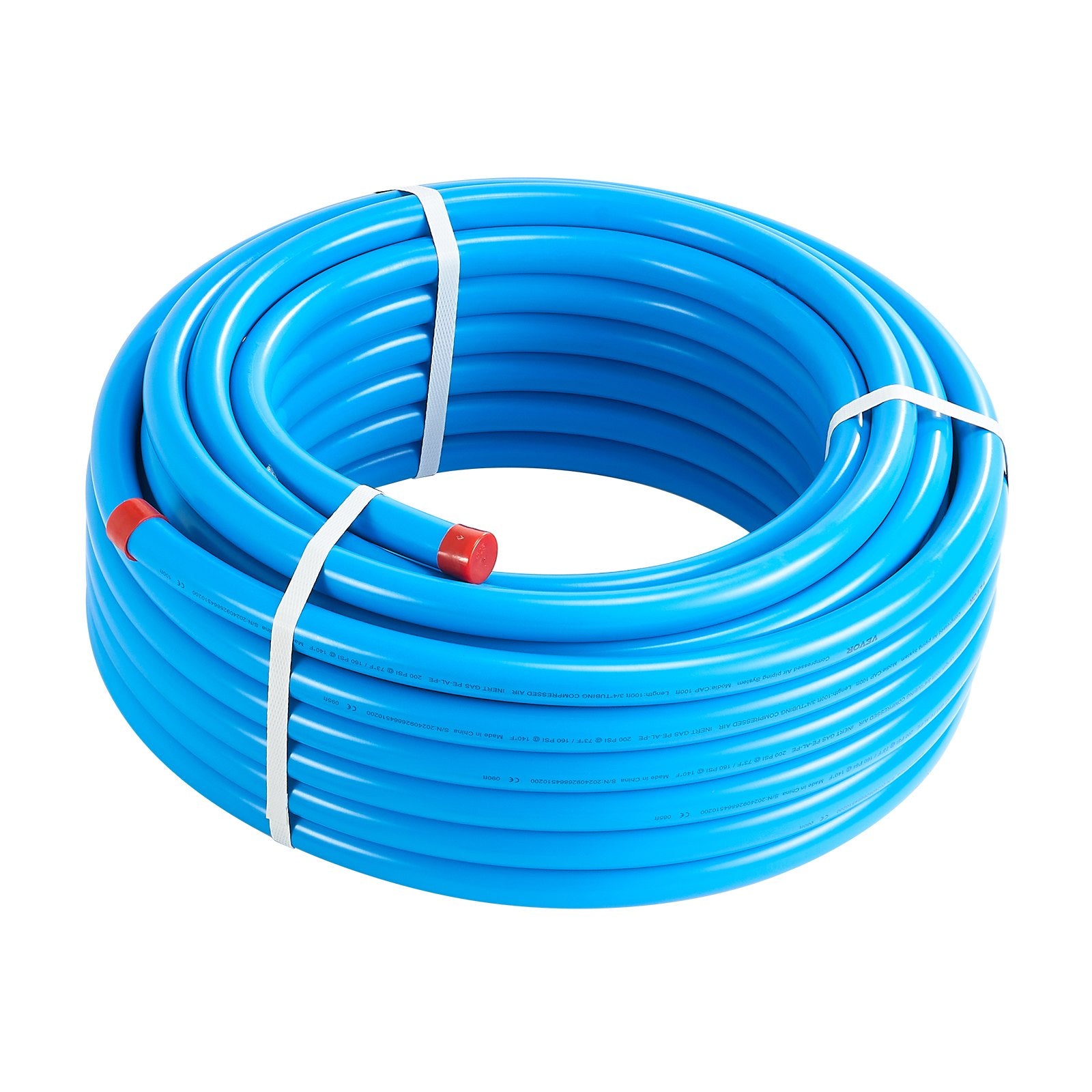 Air Compressor Line Kit, 100FT x 3/4", HDPE-Aluminum Compressed Air Piping System, Leak-Proof, V952-YSKQGDXT34INQP8IVV0
