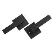 Privacy Door Handle, 10 Pack Matte Black Door Lever, Left or Right Handing Reversible Lever with Keyless V952-YSMJSBSFX10J873ECV0