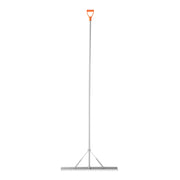 Landscape Rake, 914 mm Wide Head 2590 mm Handle, Large Heavy Duty Aluminum Landscaping Leaf Rake Tool, V952-YSSCPLHJ36IN5C4LD001V0