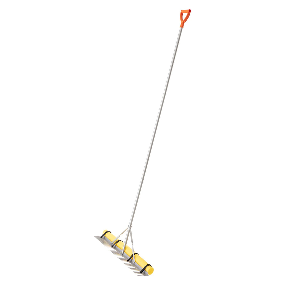 Landscape Rake, 914 mm Wide Head 2590 mm Handle, Large Heavy Duty Aluminum Landscaping Leaf Rake Tool, V952-YSSCPLHJ36IN5C4LD001V0
