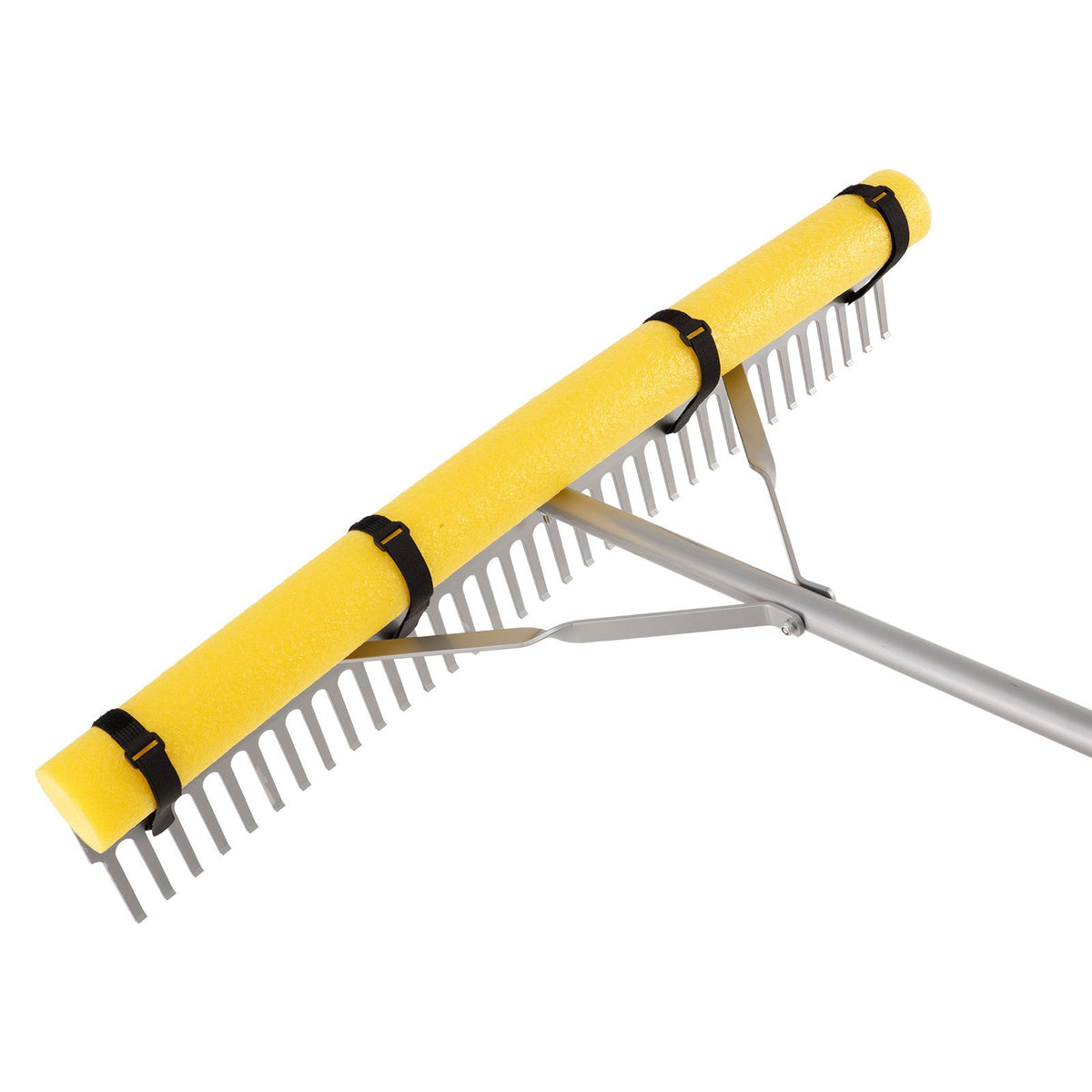 Landscape Rake, 914 mm Wide Head 2590 mm Handle, Large Heavy Duty Aluminum Landscaping Leaf Rake Tool, V952-YSSCPLHJ36IN5C4LD001V0