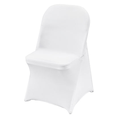 Stretch Spandex Folding Chair Covers, Universal Fitted Chair Cover, Removable Washable Protective Slipcovers, V952-YTBS100PCSDKFA2RLV0