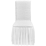 Stretch Spandex Folding Chair Covers, Universal Fitted Chair Cover with Skirt, Removable Washable Protective V952-YTBS4PCSZKHB8CTN7V0