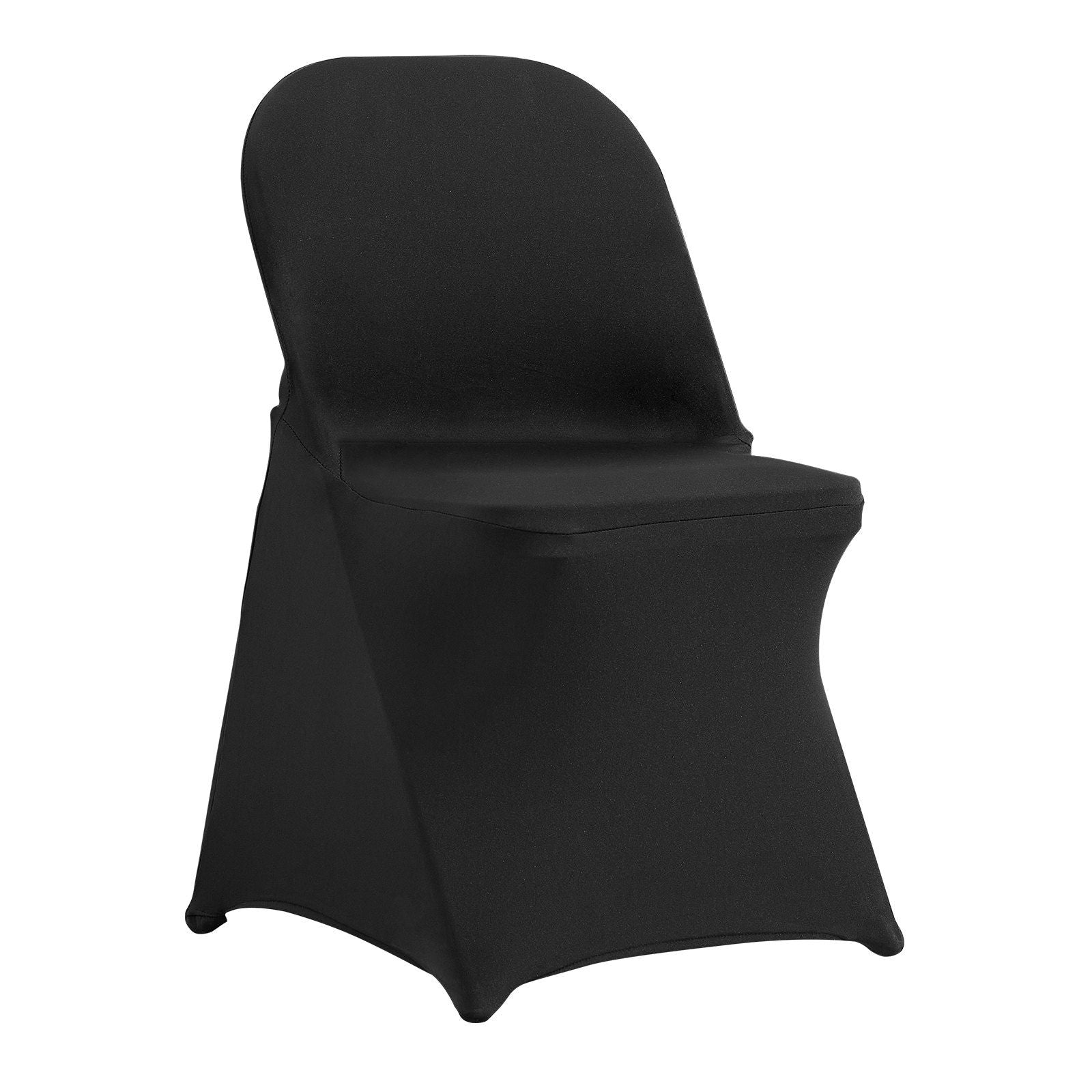 Stretch Spandex Folding Chair Covers, Universal Fitted Chair Cover, Removable Washable Protective Slipcovers, V952-YTHS100PCSDKFY5EXV0