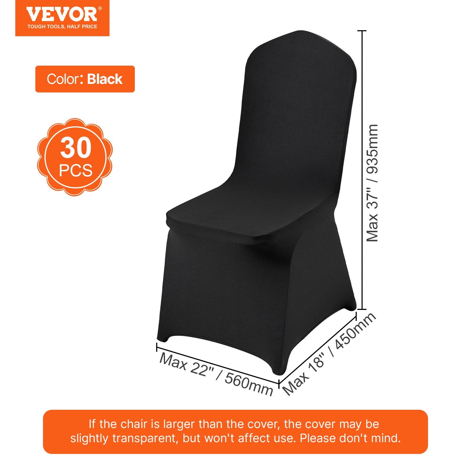 Stretch Spandex Folding Chair Covers, Universal Fitted Chair Cover, Removable Washable Protective Slipcovers, V952-YTHS30PCSZKQ7TXO9V0