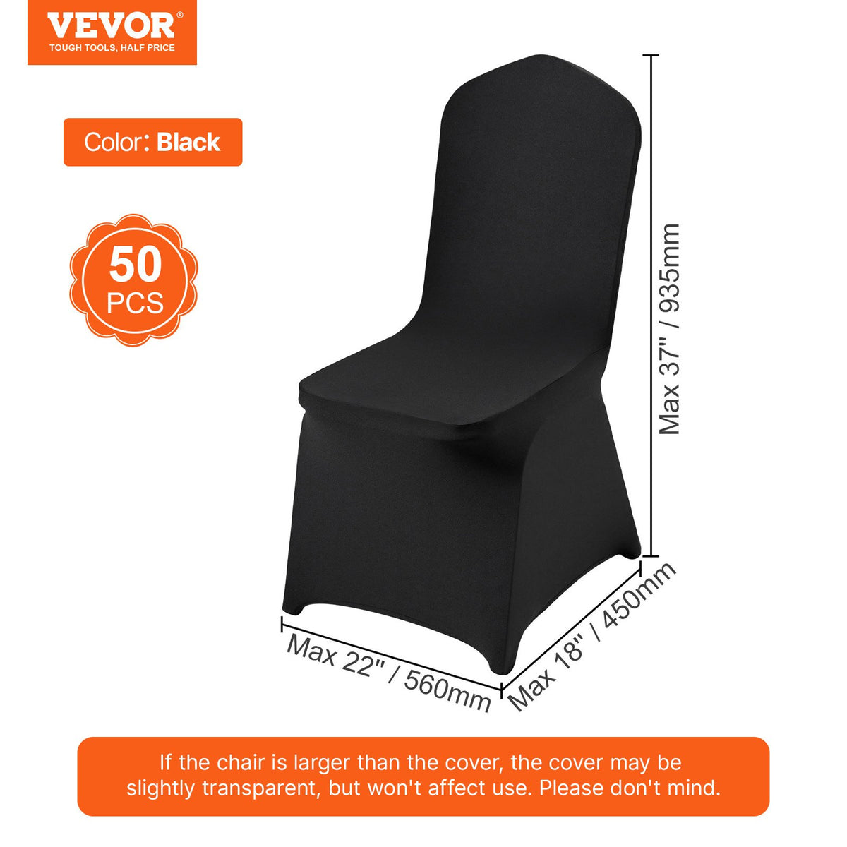Stretch Spandex Folding Chair Covers, Universal Fitted Chair Cover, Removable Washable Protective Slipcovers, V952-YTHS50PCSZKQOHXZ1V0