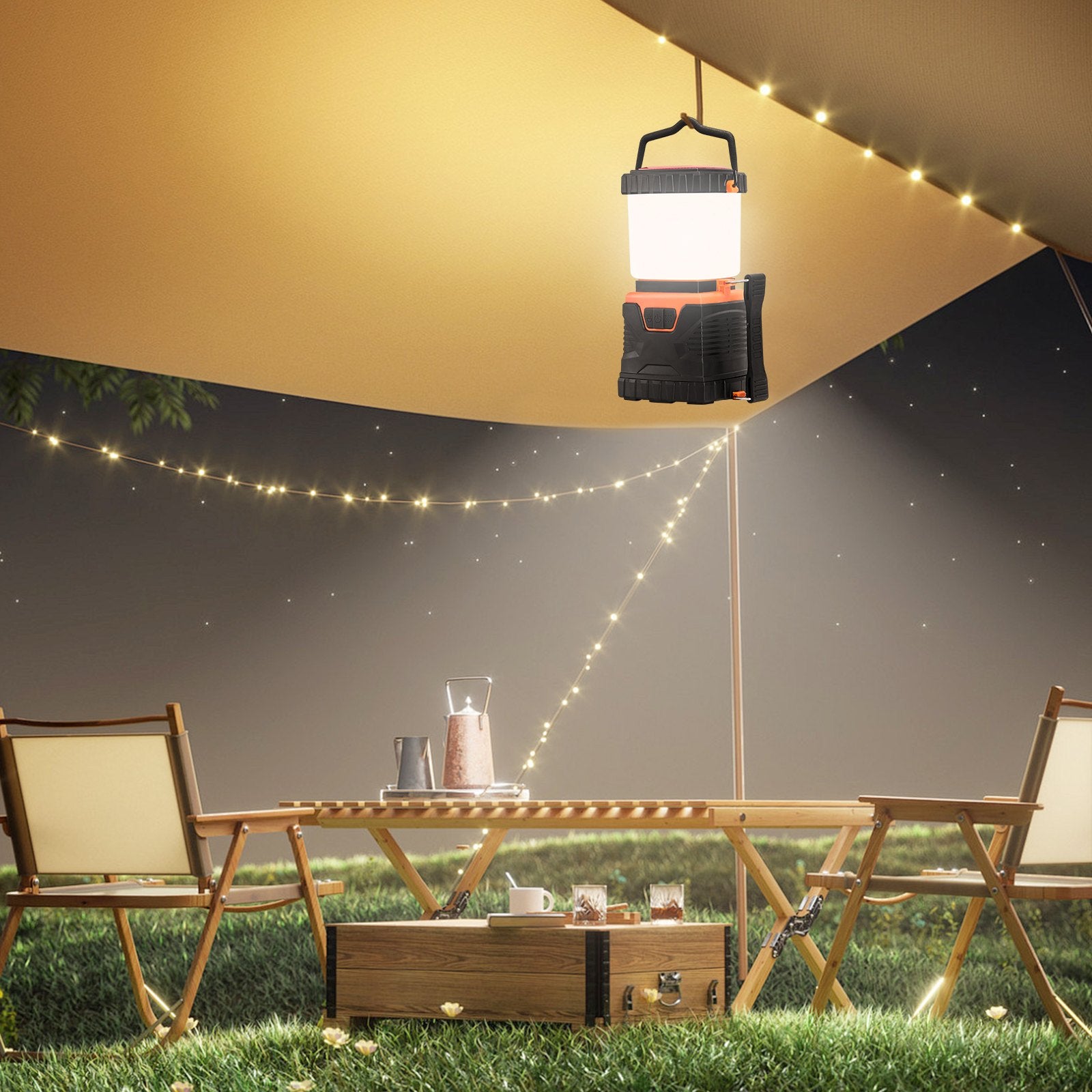 LED Camping Lantern Battery Powered All-in-one for Exceptional Experience V952-YTSBXLEDYYDG7WXS7V9