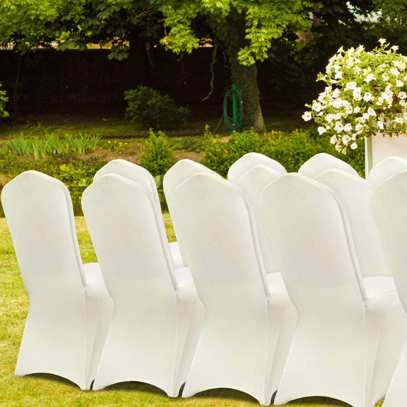 Stretch Spandex Folding Chair Covers, Universal Fitted Chair Cover, Removable Washable Protective Slipcovers, V952-YTXYB30PCSZKZ8I58V0