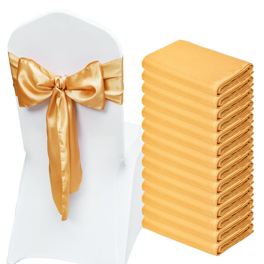 Stretch Spandex Chair Sashes Bows, Chair Slipcover and Stretch Chair Sash, Elastic Chair Bands, Fitting V952-YTZSDJS50PCS79W25V0
