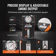 Automotive Smoke Machine Leak Detector, EVAP Vacuum Fuel Leak Tester with Built-in Air Pump, Pressure Gauge & V952-YWCLYLSDQBDLBUG6MV9