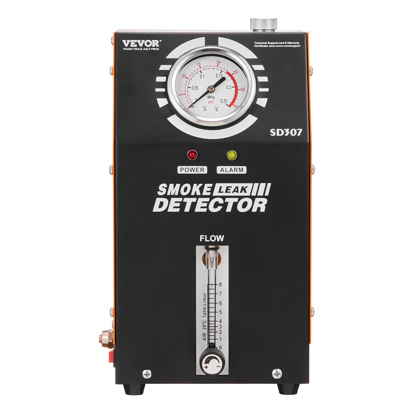 Automotive Smoke Machine Leak Detector, EVAP Vacuum Fuel Leak Tester with Built-in Air Pump, Pressure Gauge & V952-YWCLYLSDQBDLBUG6MV9
