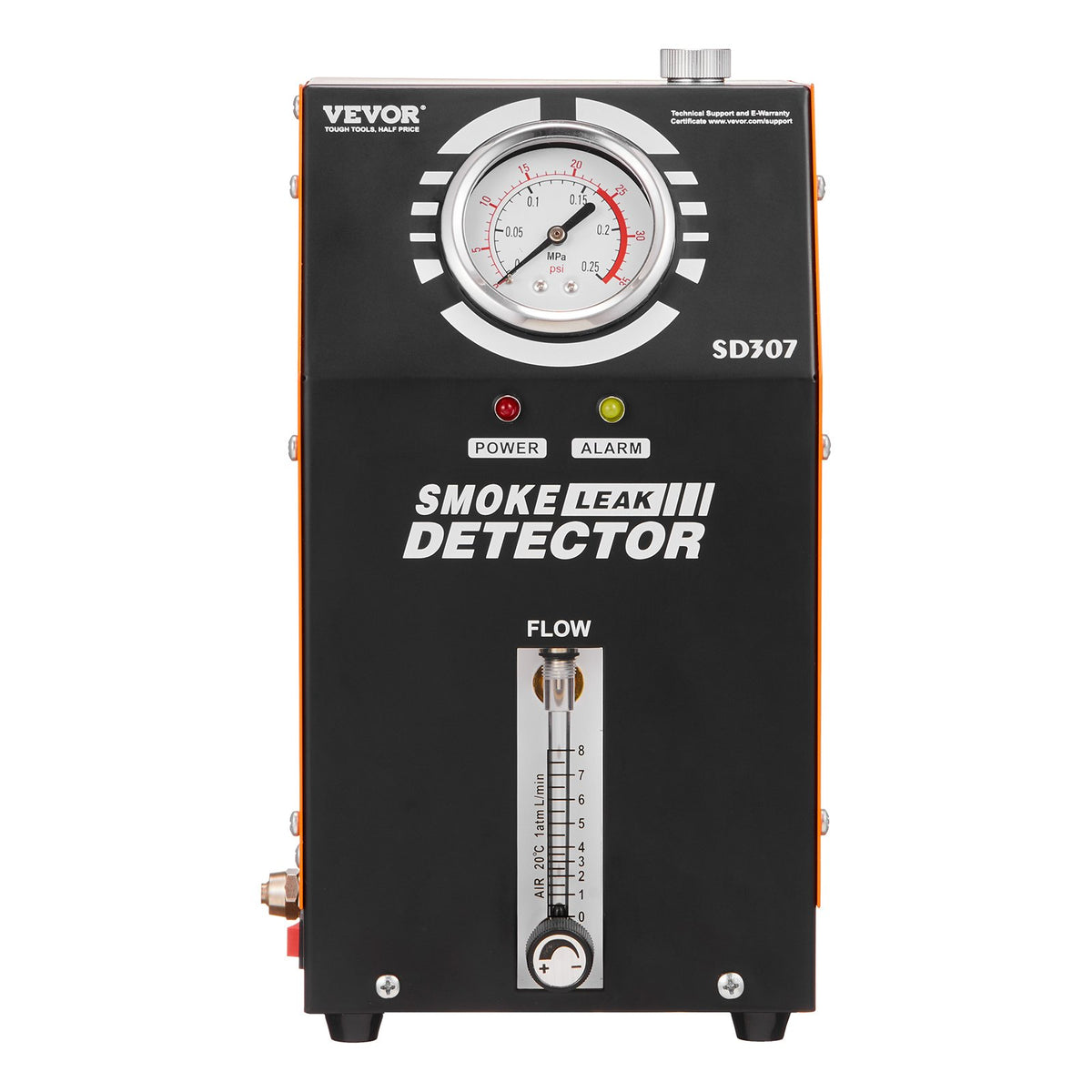 Automotive Smoke Machine Leak Detector, EVAP Vacuum Fuel Leak Tester with Built-in Air Pump, Pressure Gauge & V952-YWCLYLSDQBDLBUG6MV9