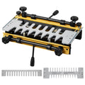 Dovetail Jig, 310 mm Width, Dove Tailing Router Jigs with 4 Router Bits & 6 Templates, Precise Alignment Dove V952-YWJJ12INCHDSUNWMXV0