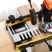 Dovetail Jig, 310 mm Width, Dove Tailing Router Jigs with 4 Router Bits & 6 Templates, Precise Alignment Dove V952-YWJJ12INCHDSUNWMXV0