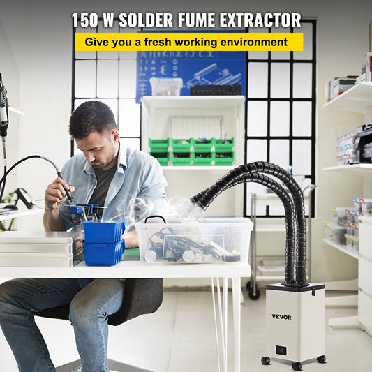 Filter Fume Extractor Pure Air Fume Extractor 150W with 3 Stage Filters V952-YWPYQ150W220V4LXDV3
