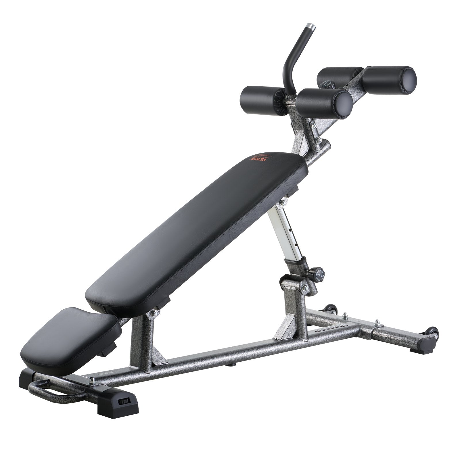 Sit Up Bench, Decline Ab Bench with Reverse Crunch Handle, with 4 Adjustable Height Settings, Heavy Duty V952-YWZBDK000000MLS8E001V0