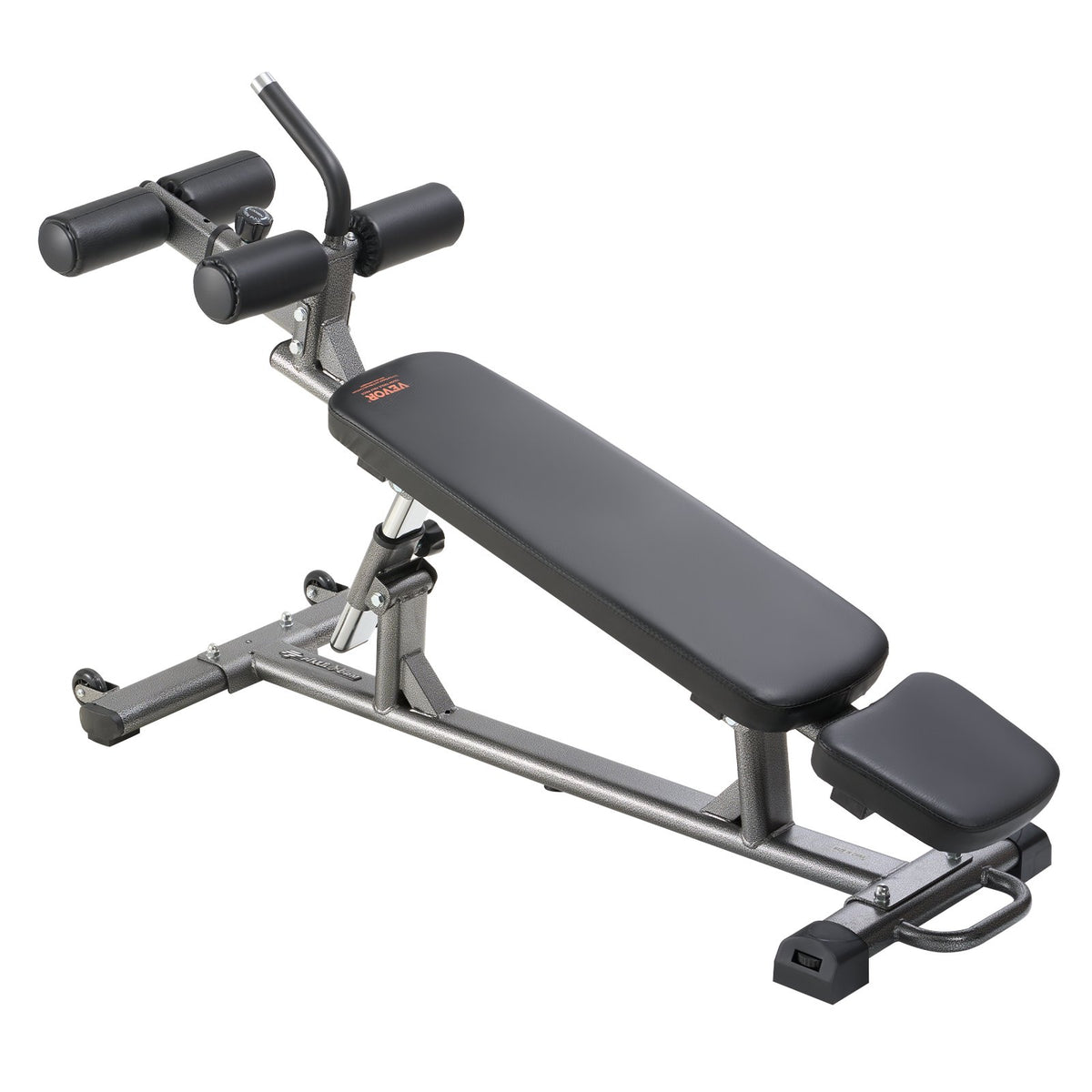 Sit Up Bench, Decline Ab Bench with Reverse Crunch Handle, with 4 Adjustable Height Settings, Heavy Duty V952-YWZBDK000000MLS8E001V0