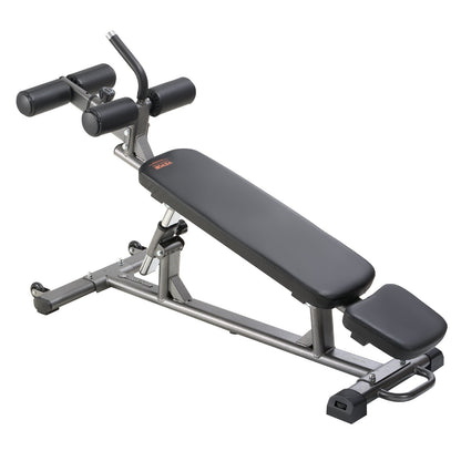 Sit Up Bench, Decline Ab Bench with Reverse Crunch Handle, with 4 Adjustable Height Settings, Heavy Duty V952-YWZBDK000000MLS8E001V0