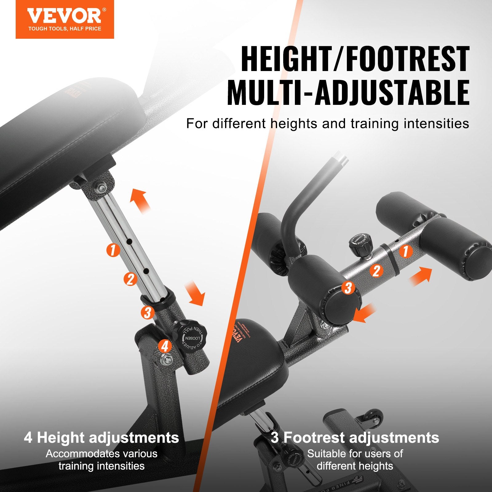 Weight Bench Adjustable Situp Incline Bench for Home Gym Strength Training V952-YWZBSJGNK000DS9Y2V0