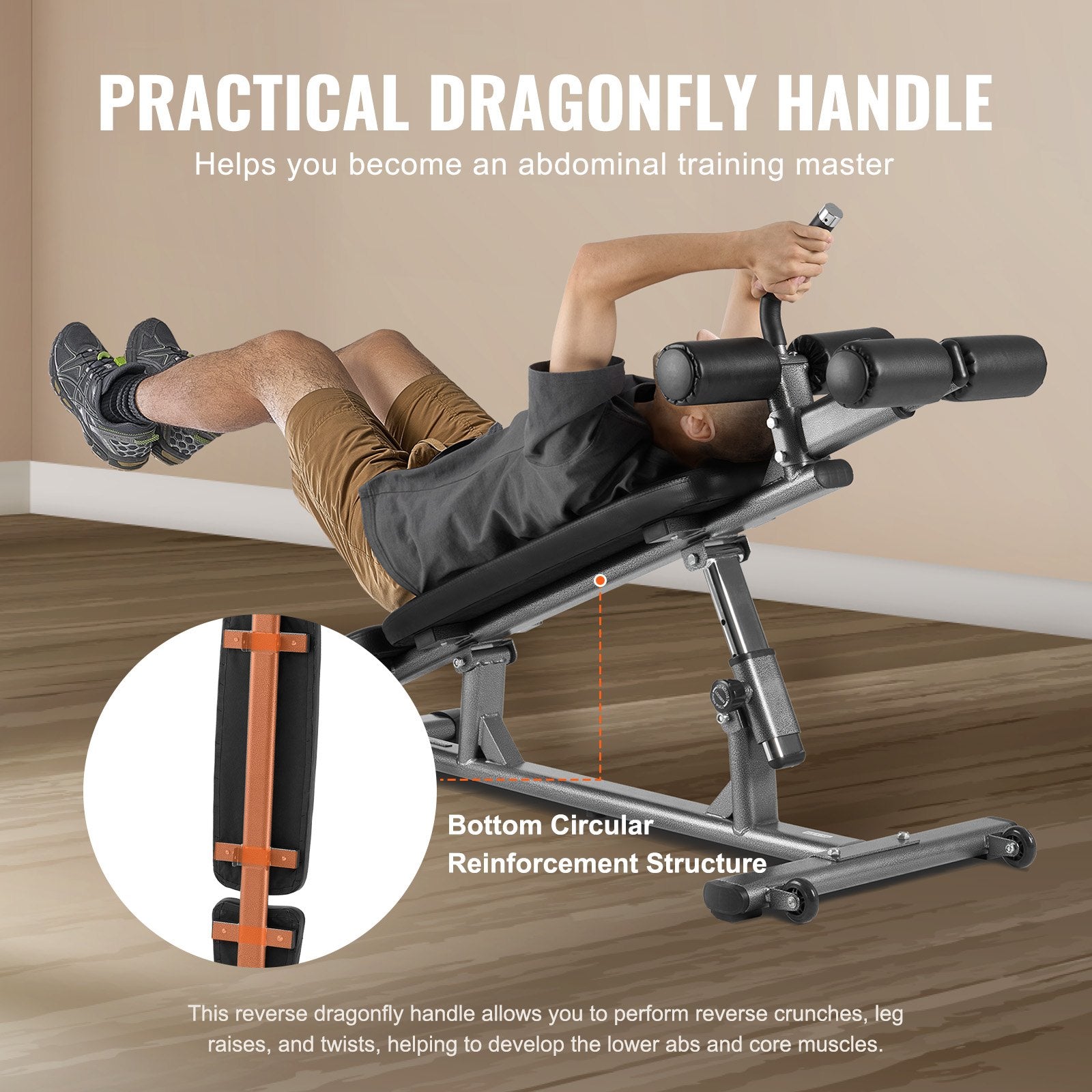 Weight Bench Adjustable Situp Incline Bench for Home Gym Strength Training V952-YWZBSJGNK000DS9Y2V0