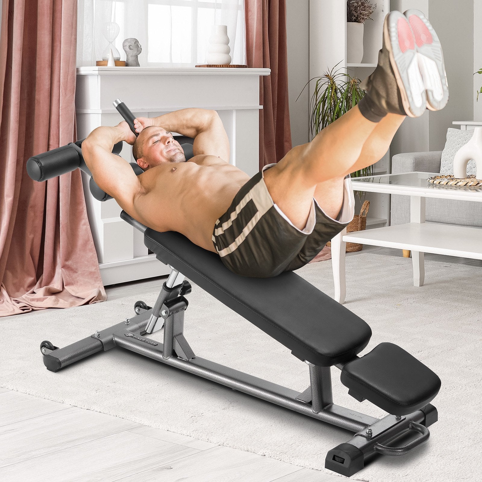Weight Bench Adjustable Situp Incline Bench for Home Gym Strength Training V952-YWZBSJGNK000DS9Y2V0