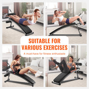 Weight Bench Adjustable Situp Incline Bench for Home Gym Strength Training V952-YWZBZHGNK000KCXUVV0