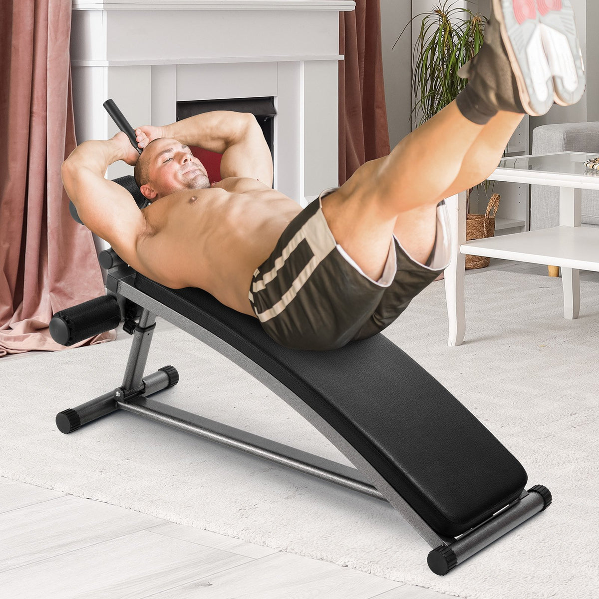 Weight Bench Adjustable Situp Incline Bench for Home Gym Strength Training V952-YWZBZHGNK000KCXUVV0