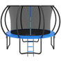 10FT Trampoline, 330 lbs Trampoline with Enclosure Net, Ladder, and Curved Pole, Heavy Duty Trampoline with V952-YXBC10YCHWYX52X5HV0