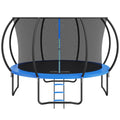 3.66m Trampoline, 181 kg Trampoline with Enclosure Net, Ladder, and Curved Pole, Heavy Duty Trampoline with V952-YXBC12YCHWYX9F0WRV0