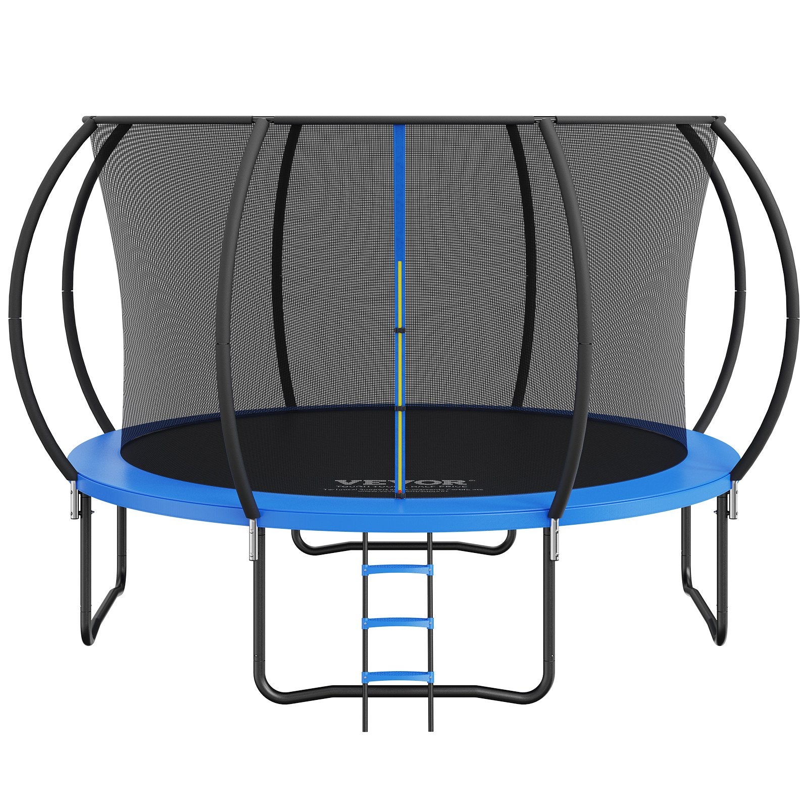 3.66m Trampoline, 181 kg Trampoline with Enclosure Net, Ladder, and Curved Pole, Heavy Duty Trampoline with V952-YXBC12YCHWYX9F0WRV0