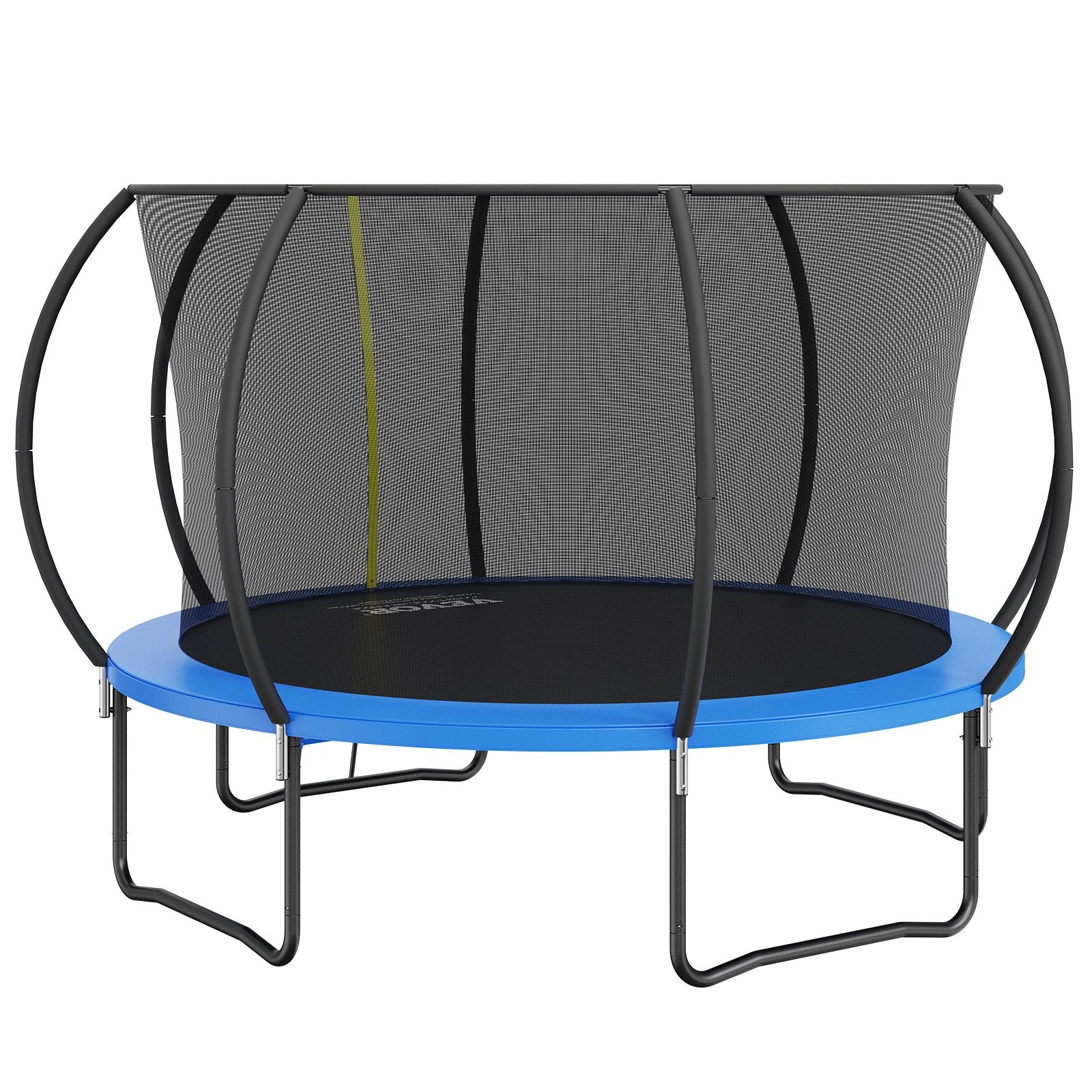 3.66m Trampoline, 181 kg Trampoline with Enclosure Net, Ladder, and Curved Pole, Heavy Duty Trampoline with V952-YXBC12YCHWYX9F0WRV0