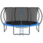 14FT Trampoline, 450 lbs Trampoline with Enclosure Net, Ladder, and Curved Pole, Heavy Duty Trampoline with V952-YXBC14YCHWYXD8MMPV0