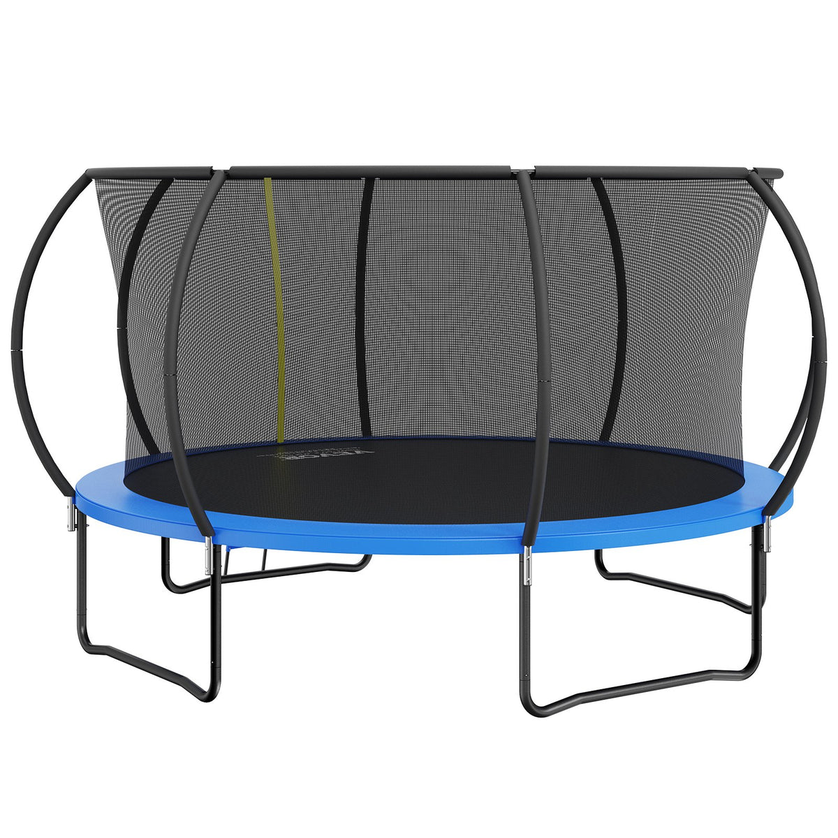 14FT Trampoline, 450 lbs Trampoline with Enclosure Net, Ladder, and Curved Pole, Heavy Duty Trampoline with V952-YXBC14YCHWYXD8MMPV0